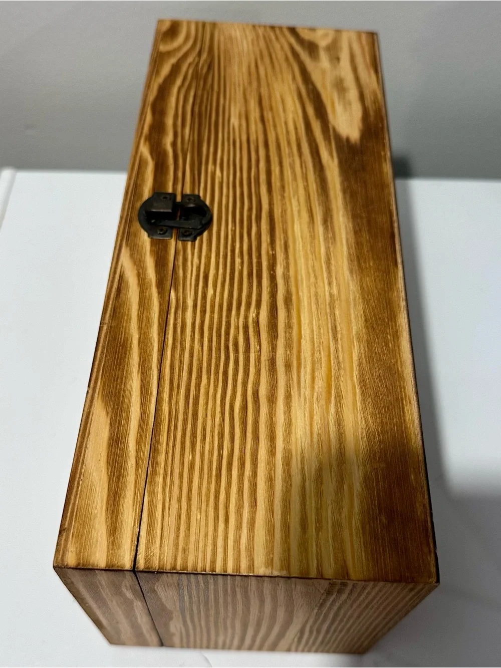 Harley-Davidson Branded Wood Display Case with Whisky Decanter